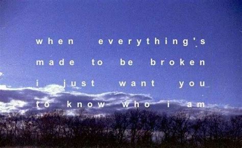 iris lyrics|when everything's meant to be broken.